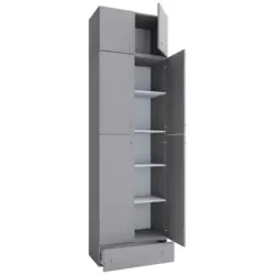 Aktenregal Lona Grau B: 70 cm