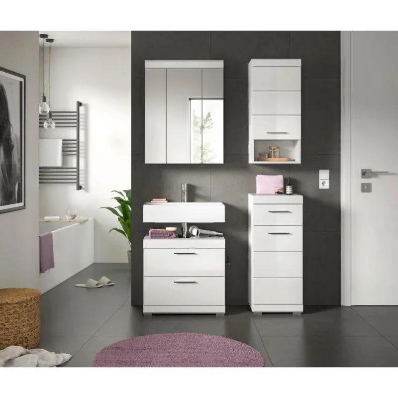 BADEZIMMER Scout Wei&szlig; B: 97 cm