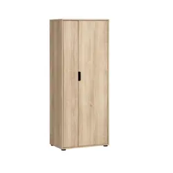 Aktenschrank Emmik Schwarz/Eiche Dekor B: 65,1cm