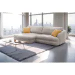 M&ouml;belix Ecksofa Lush Hellbraun S: 161x284 cm