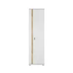 M&ouml;belix Highboard Long Island Wei&szlig;/Eiche Wotan B: 55 cm