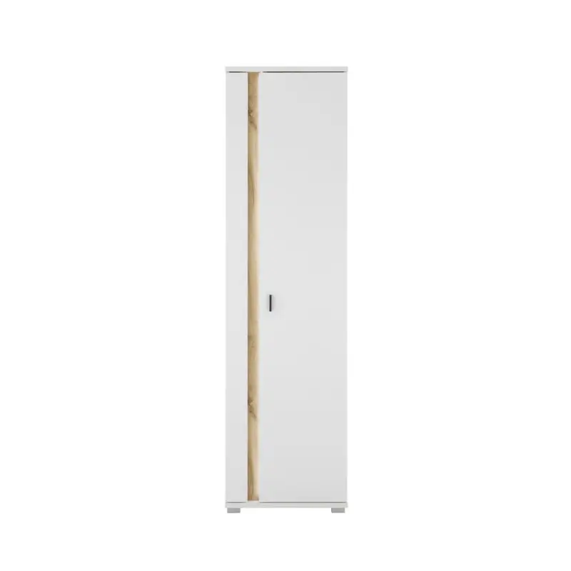Highboard Long Island Wei&szlig;/Eiche Wotan B: 55 cm