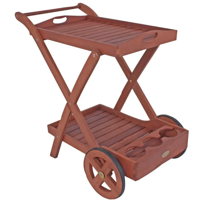 GARTEN-SERVIERWAGEN TEEWAGEN TOLEDO MIT 2 ETAGEN