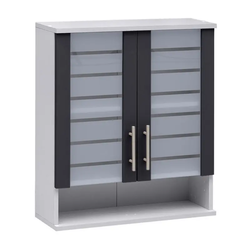 H&auml;ngeschrank Niko Anthr./Silberfarben B: 59,8cm