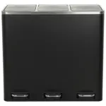M&ouml;belix Abfallsammler Clean IX Schwarz B: 61 cm