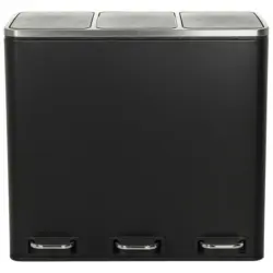 Abfallsammler Clean IX Schwarz B: 61 cm