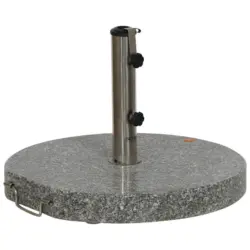 Schirmst&auml;nder Metall/Granit f&uuml;r &Oslash; 4,8 cm