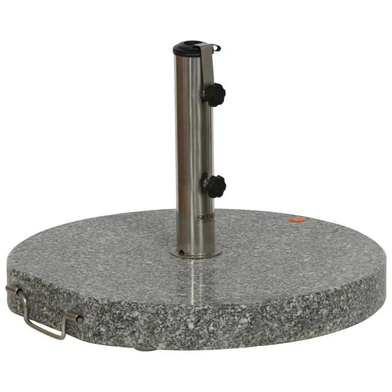 Schirmst&auml;nder Metall/Granit f&uuml;r &Oslash; 4,8 cm