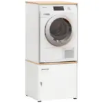 M&ouml;belix Waschmaschinenschrank Eichefarben/Wei&szlig; B: 67,1 cm
