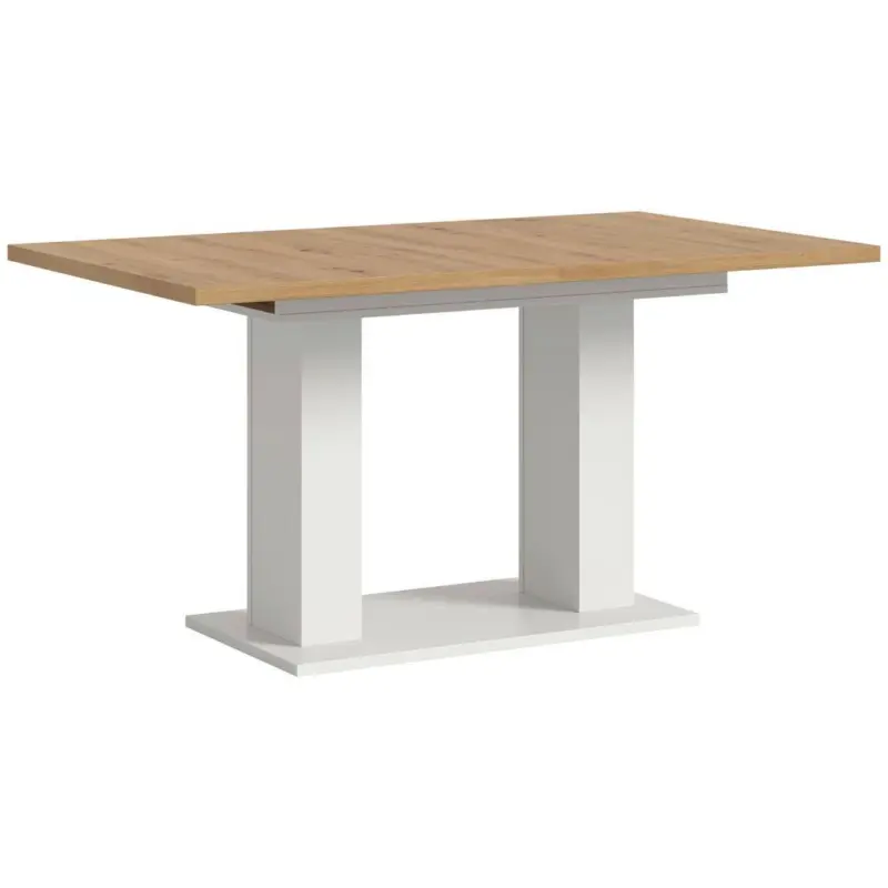 Ausziehtisch Marlon 150 AZ Artisan/Wei&szlig;, B:150-190 cm