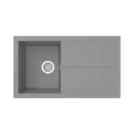 M&ouml;belix Sp&uuml;le Cleveland Grau 86x21,4 cm