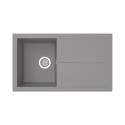 Sp&uuml;le Cleveland Grau 86x21,4 cm