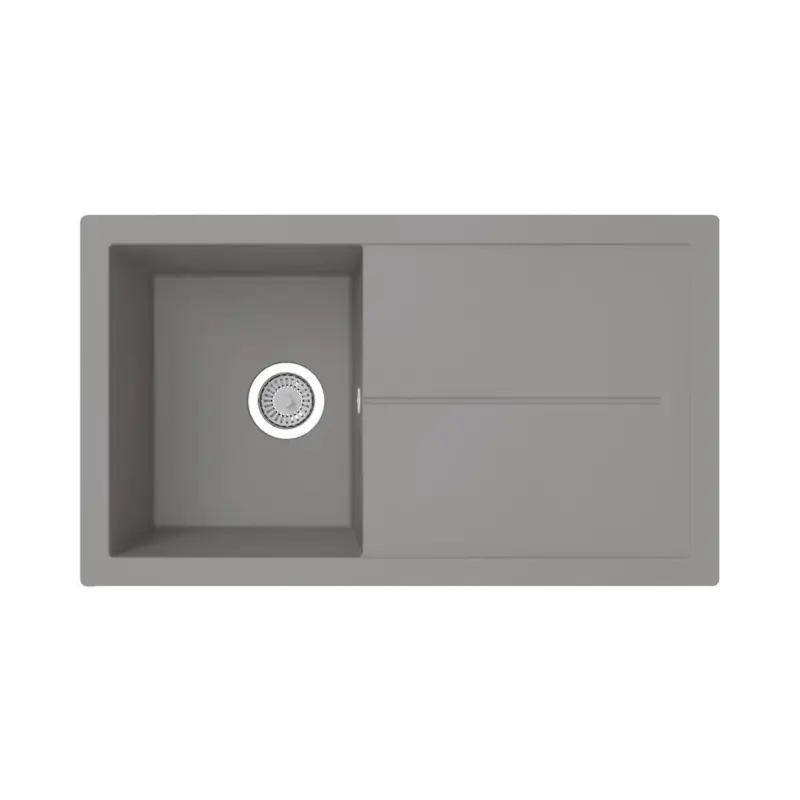 Sp&uuml;le Cleveland Grau 86x21,4 cm
