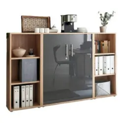 Office Edition B:173cm Sonoma Eiche/Anthrazit