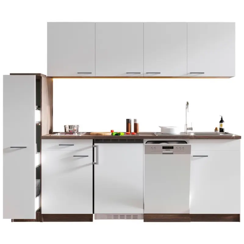 K&Uuml;CHENBLOCK OLIVER SINGLEK&Uuml;CHE 225 CM