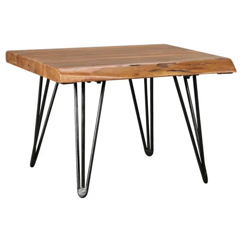 Couchtisch Holz mit massiver Tischplatte Mahilo Sheesham