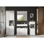 M&ouml;belix BADEZIMMER Vira Wei&szlig; B: 180 cm