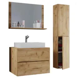BADEZIMMER Lendas Honigeiche B: 94 cm