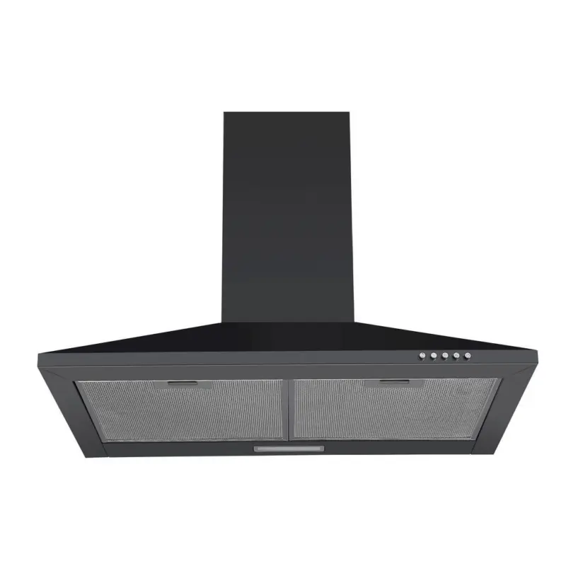 DUNSTABZUGSHAUBE Schwarz B: 60 cm
