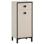 M&ouml;belix Midischrank Edda Creme, Beige B: 40,3cm