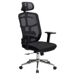 Drehstuhl Schwarz B: 68 cm