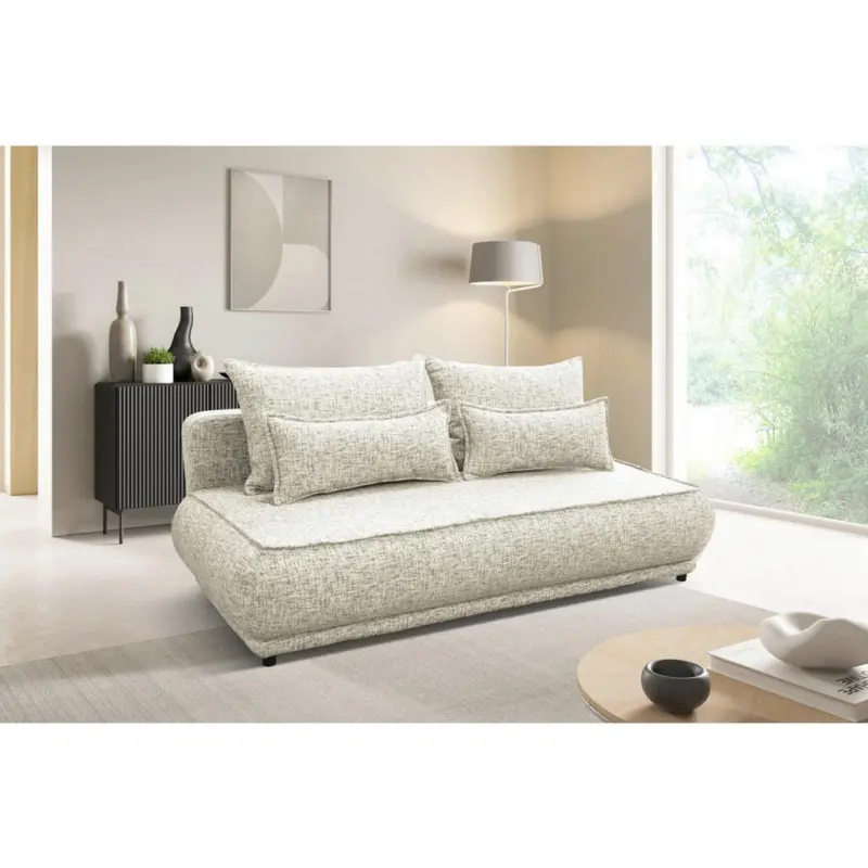 SCHLAFSOFA Paros Beige B: 214 cm