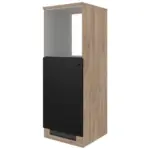 M&ouml;belix Ger&auml;teumbauschrank Capri Eiche/Schwarz B: 60 cm