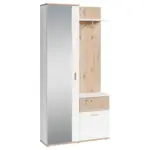 M&ouml;belix Garderobe Jakob Artisan Eiche Dekor/Wei&szlig; B: 97 cm