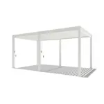 M&ouml;belix Pergoline Trumpf, 300x530 cm wetterbest&auml;ndig, wei&szlig;
