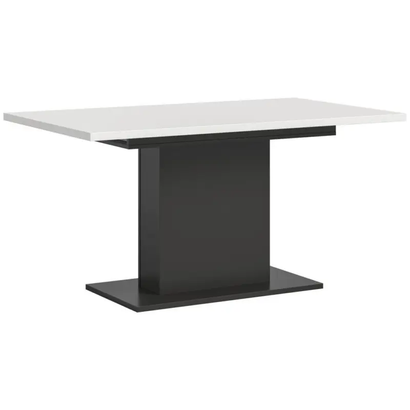Ausziehtisch Marlon 150 AZ wei&szlig;/Grau, B:150-190 cm