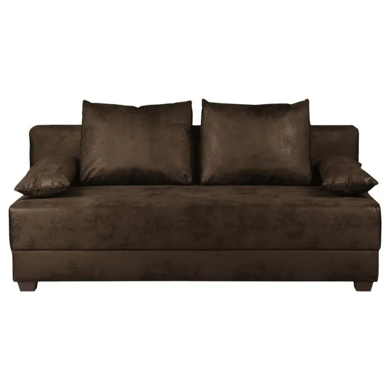 SCHLAFSOFA Dingo, Dunkelbraun B: 202 cm