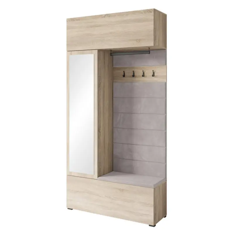 Garderobe Tejo Sonoma Eiche B: 115 cm