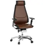 M&ouml;belix DREHSTUHL GENIDIA PRO Braun/Schwarz