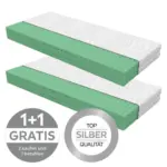 M&ouml;belix Kaltschaummatratze Nizza Comfort 90x200 cm H3 H: 21 cm