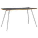 M&ouml;belix Schreibtisch Salia Anthrazit/Eiche Dekor L:138 cm
