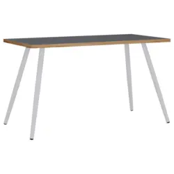 SCHREIBTISCH Anthrazit/Eiche Dekor L:110 cm