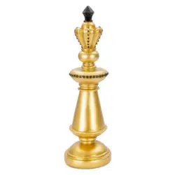 Skulptur Gold and Black King B: 11 cm
