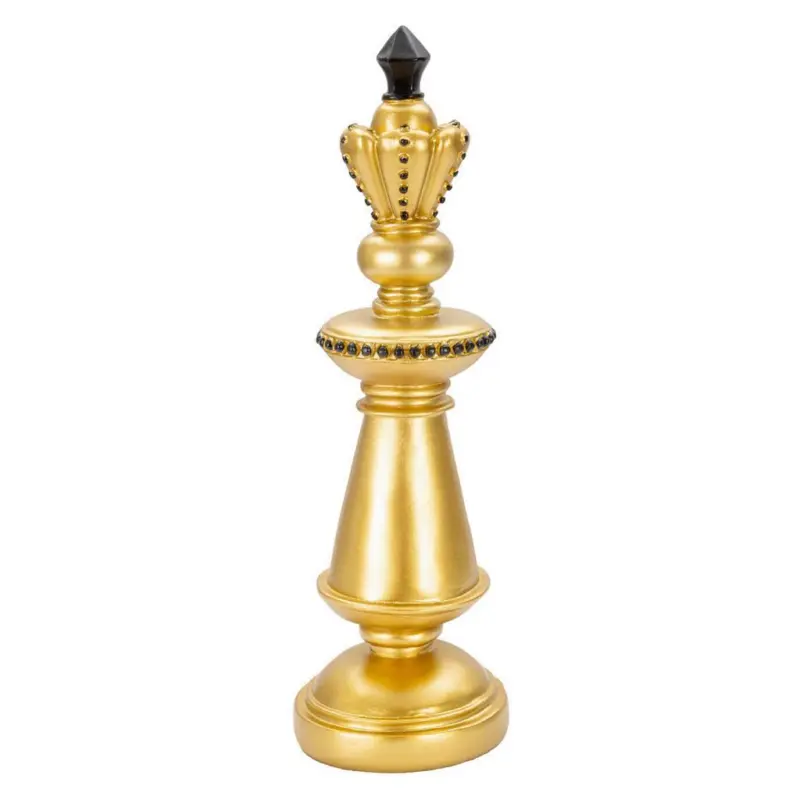 Skulptur Gold and Black King B: 11 cm