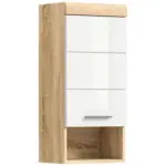 M&ouml;belix H&auml;ngeschrank Lambada *Sonoma Eiche/Wei&szlig; B: 37 cm