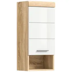 H&auml;ngeschrank Lambada *Sonoma Eiche/Wei&szlig; B: 37 cm
