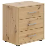 M&ouml;belix Nachtk&auml;stchen SMART 3 Eiche Artisan H: 54 cm
