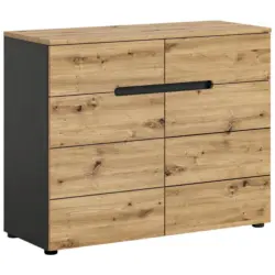 Kommode Canu Eiche Artisan B: 100 cm