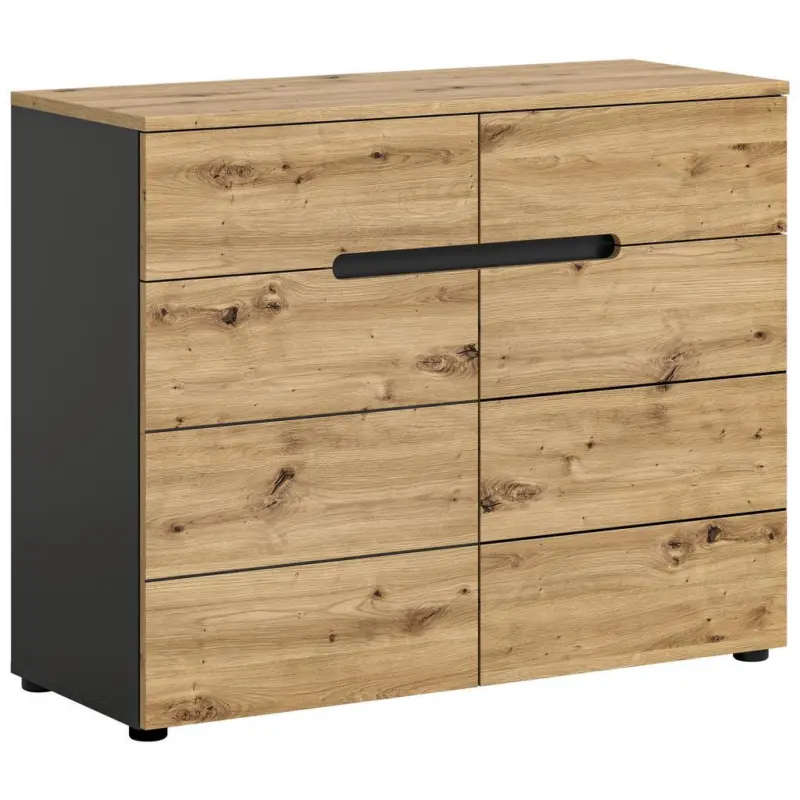 Kommode Canu Eiche Artisan B: 100 cm