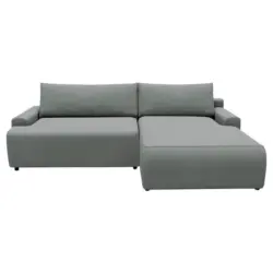 ECKSCHLAFSOFA Prag, Grau S: 253x167 cm
