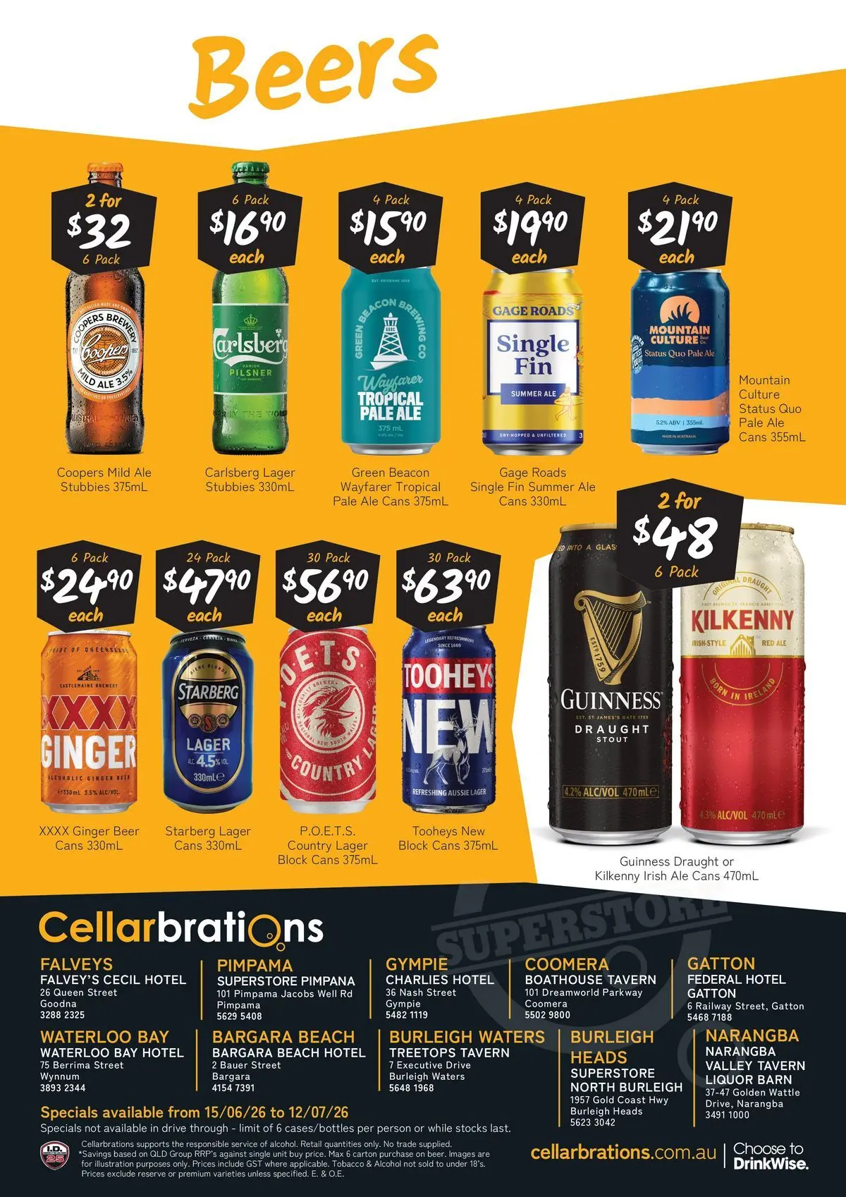 Cellarbrations - Good Shout! QLD SS 15/06 - 14/06/2026 > weekly / monthly specials | Page: 6
