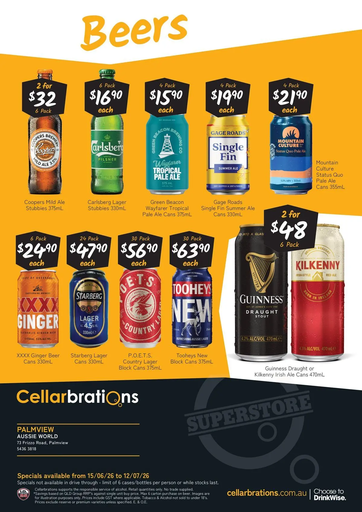 Cellarbrations - Good Shout! QLD SS 15/06 - 14/06/2026 > weekly / monthly specials | Page: 6