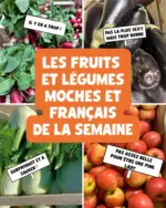 Nous anti gaspi 100% anti-gaspi : la s&eacute;lection de fruits et l&eacute;gume de la semaine vient d'arriver en magasin - au 08.06.2026