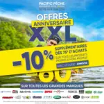 Pacific P&ecirc;che Dernier week-end des offres Anniversaire XXL ! - au 08.06.2026
