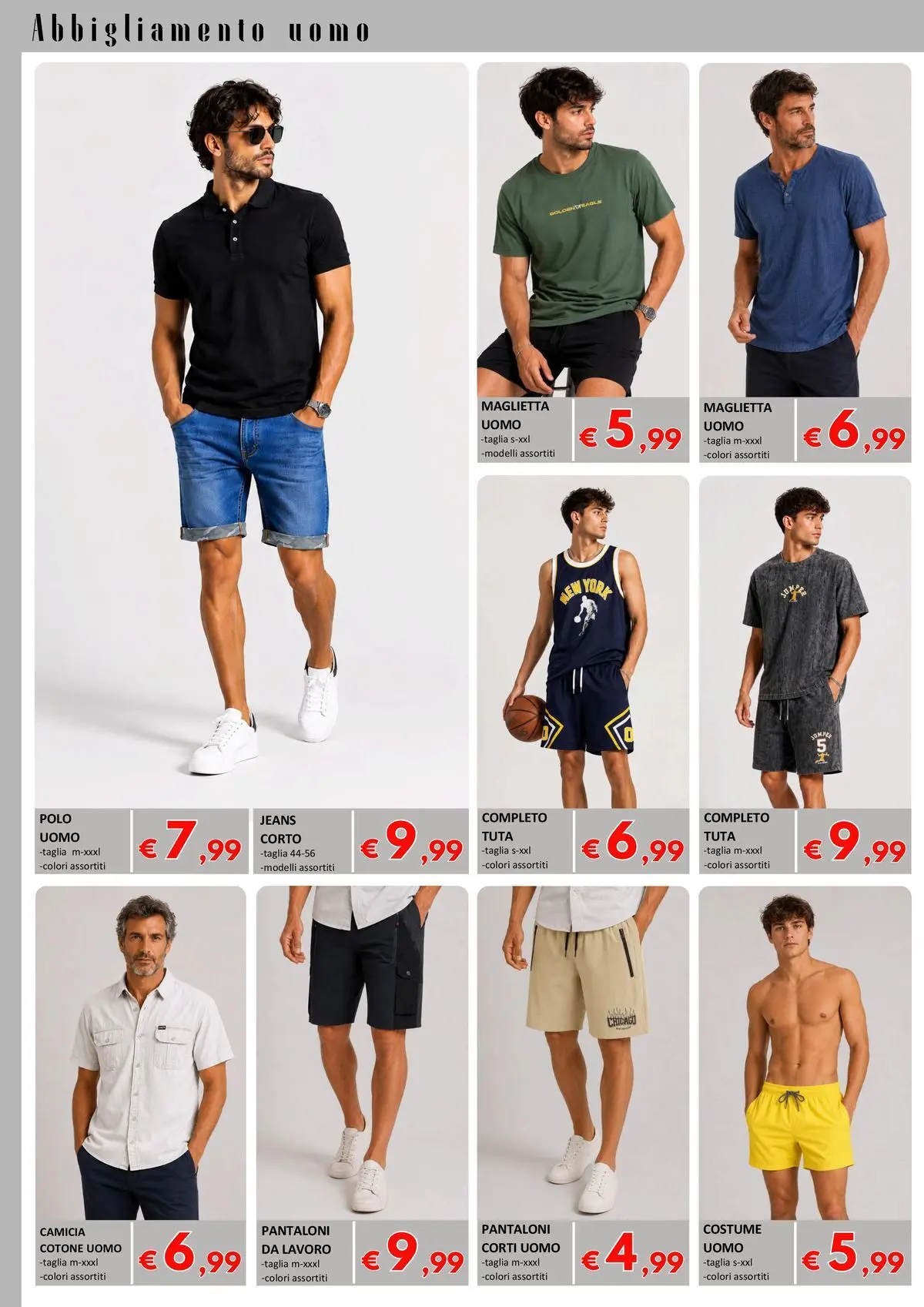 Nuovo Offerte - FuoriTutto Summer dal 05/06/2026 > offerte anteprima 🛍️ | Pagina: 13 | Prodotti: Pantaloni, Jeans, Maglietta, Polo