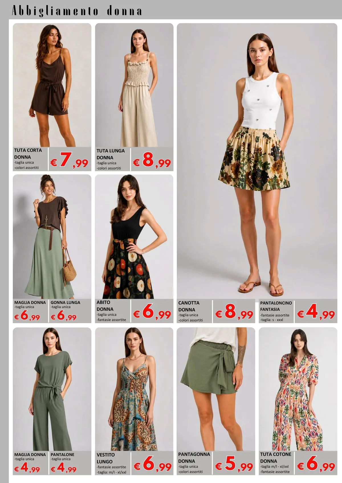 Nuovo Offerte - FuoriTutto Summer dal 05/06/2026 > offerte anteprima 🛍️ | Pagina: 15 | Prodotti: Canotta, Gonna, Abito, Vestito